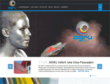 Tablet Screenshot of agru.net